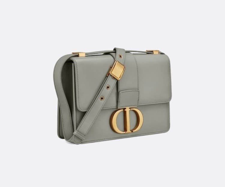 Producto GRAY STONE 30 MONTAIGNE BOX CALFSKIN FLAP BAG