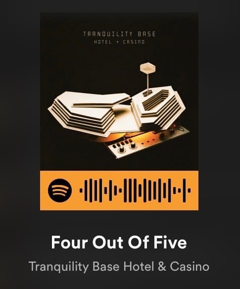 Canción Four Out Of Five