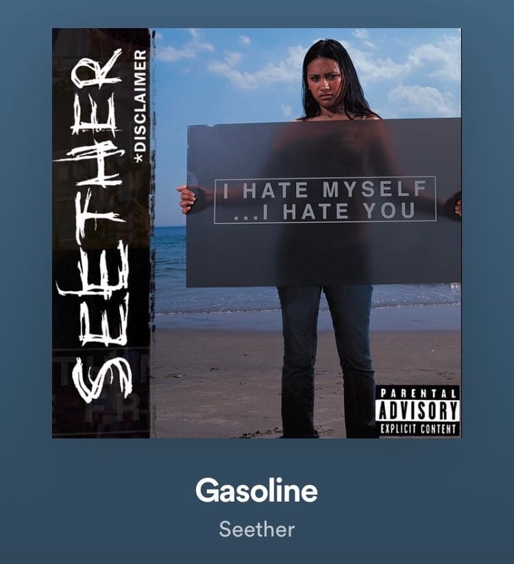 Canción Seether - gasoline