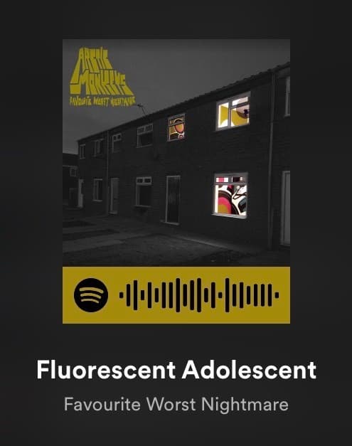 Canción Fluorescent Adolescent