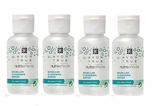 Beauty Avon True Nutra Effects - Pack de 4 botes de agua micelar