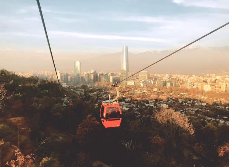 Lugar Estación Cumbre - Teleférico Santiago