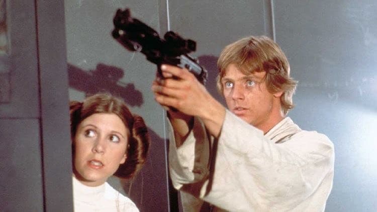 Moda Carrie Fisher and Mark Hamill