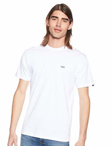 Moda Vans Herren Left Chest Logo Tee T-Shirt, Weiß