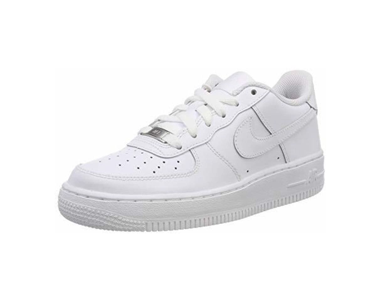 Moda Nike Air Force 1, Zapatillas de Baloncesto Unisex Niños, Blanco