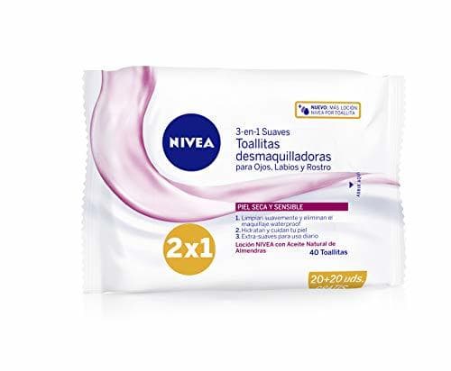 Belleza NIVEA Toallitas Desmaquilladoras Suaves