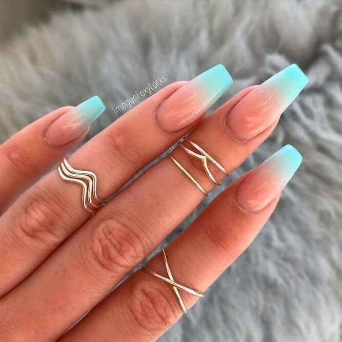 Fashion Degrade nails