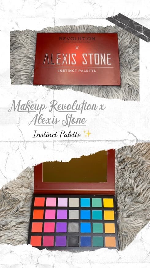 Fashion Makeup Revolution X Alexis Stone - The Instinct Palette