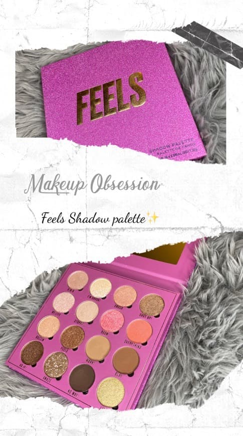 Fashion Makeup Revolution - Feels Shadow Palette