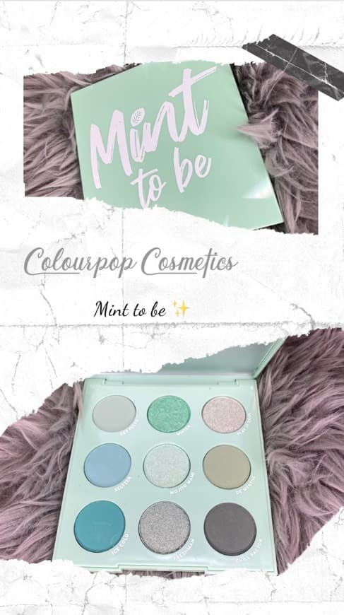 Fashion Colourpop - Mint to be