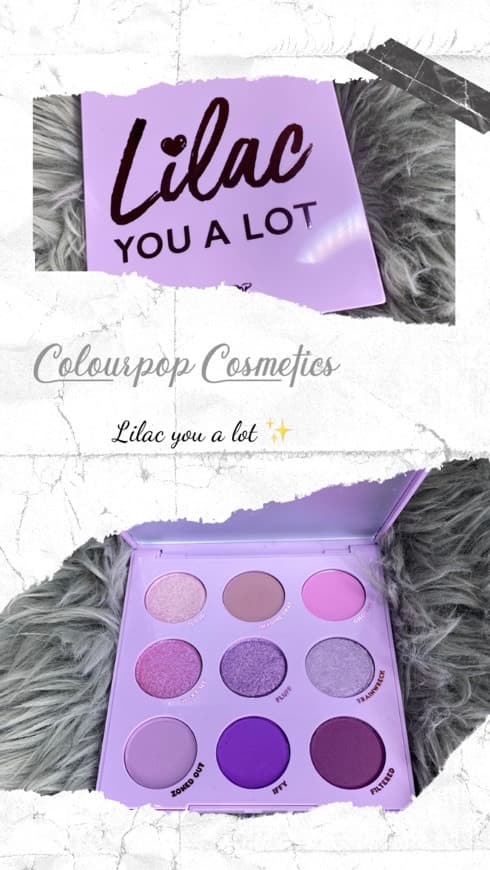 Fashion Colourpop - Lilac you a lot