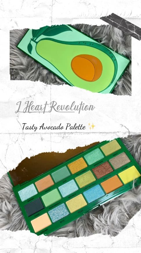 Fashion Makeup Revolution - Tasty Palette Avocado