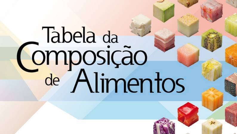 Moda Tabela nutricional dos alimentos 