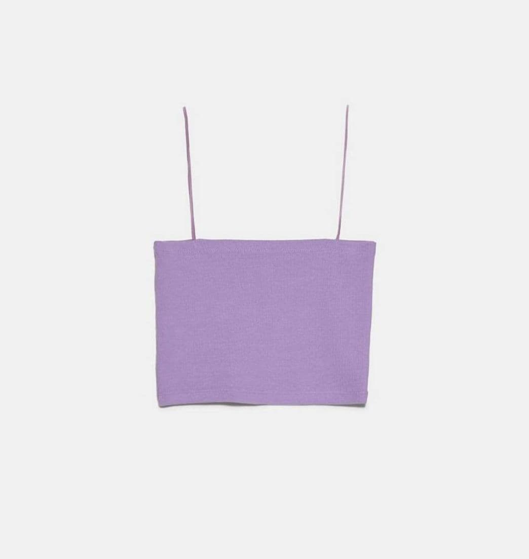 Fashion Crop top de alças