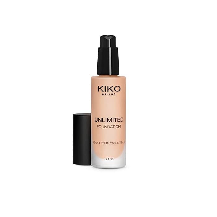 Belleza KIKO Milano Unlimited Foundation SPF 15 - Líquido de larga duración