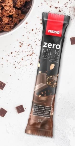 Producto Zero Milk Chocolate with Cereals