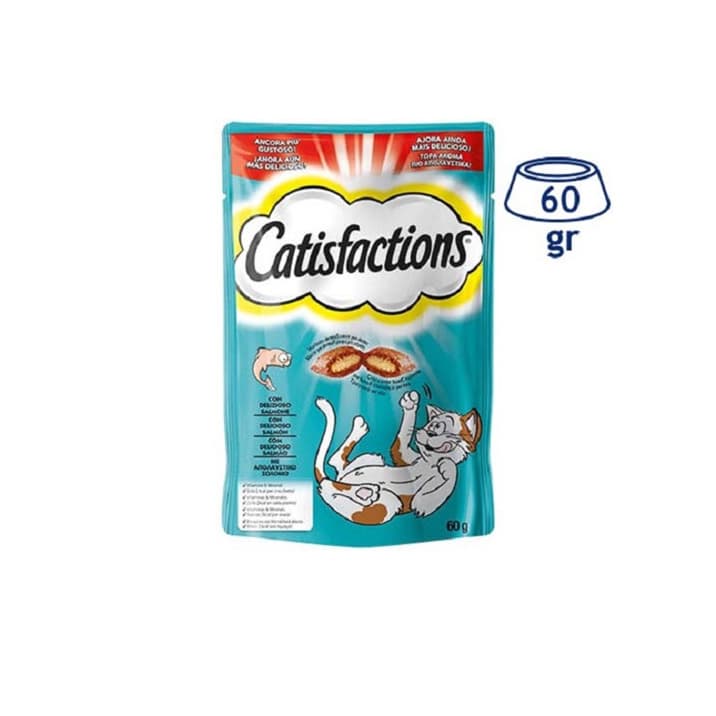 Product Snack Salmão para Gato Catisfactions