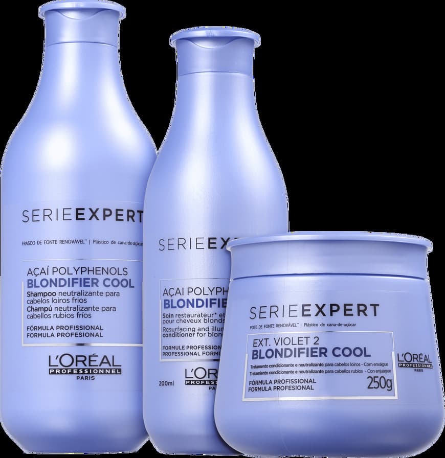 Fashion Shampoo e Máscara Expert Blondifier Cool da L'Oréal Profess