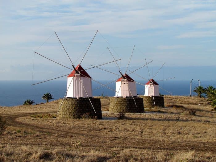 Lugar Moinhos de vento - Porto Santo