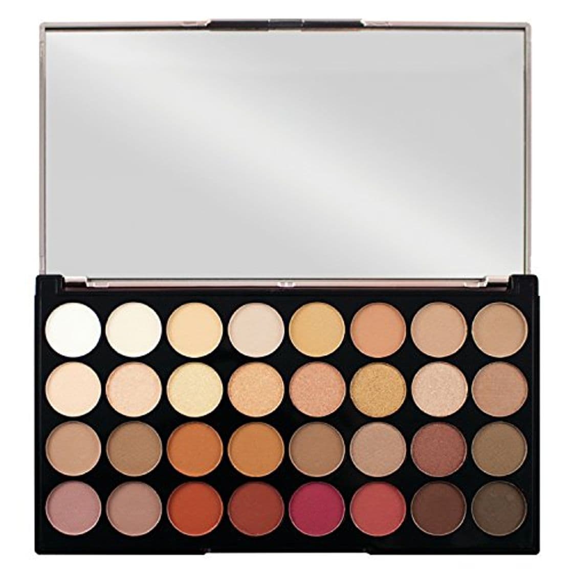 Belleza Makeup Revolution Ultra Eyeshadow Palette Flawless 3 Resurrection Paleta 32 cieni do