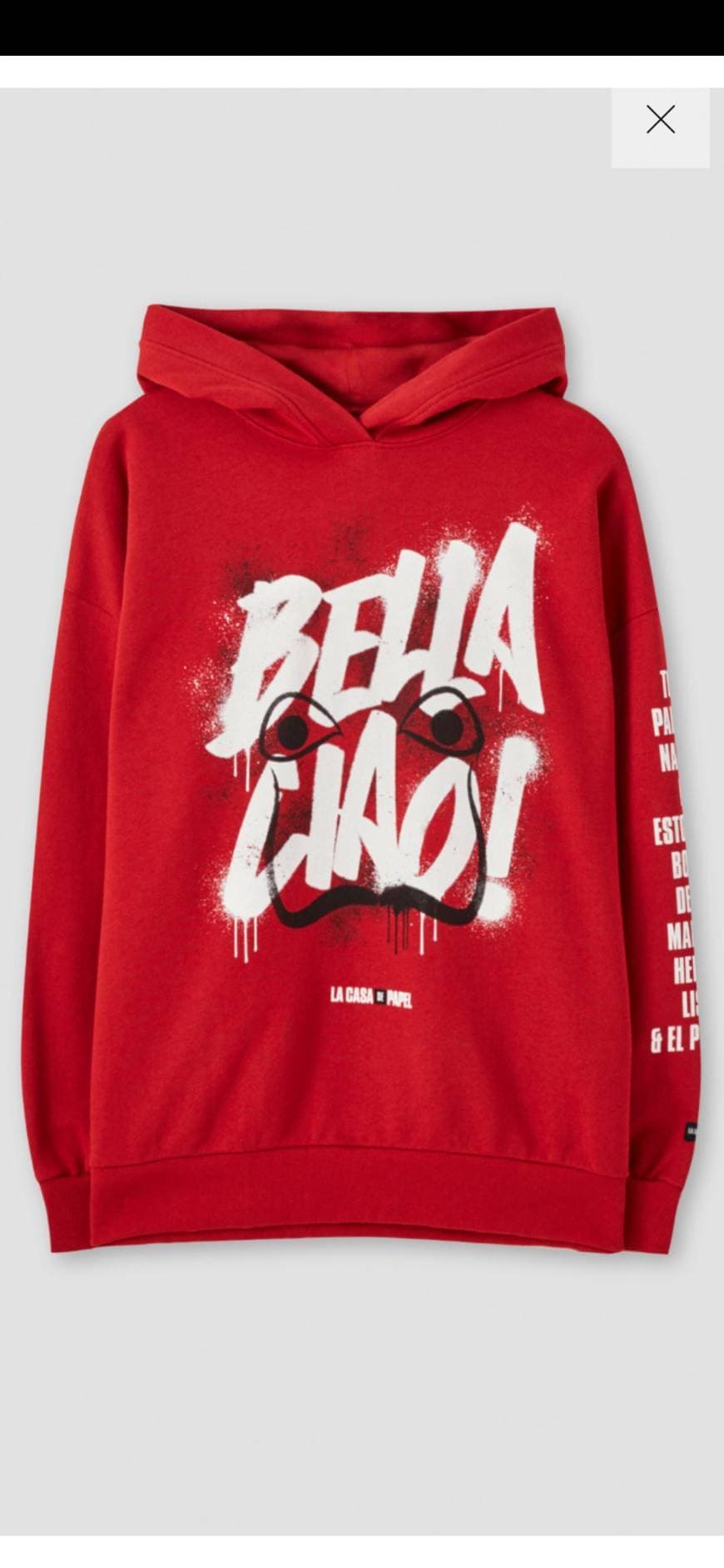 Moda La casa de papel X Pull&Bear