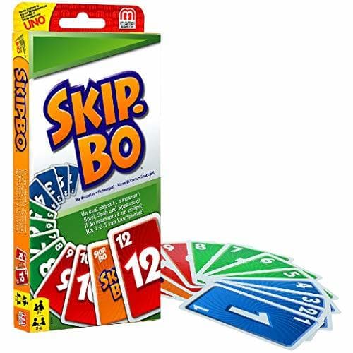 Producto Mattel Games - Skip-Bo, Juego de Cartas