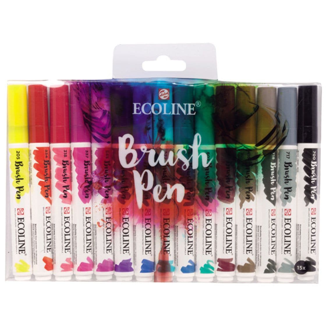 Book Talens Ecoline 15 brush pens