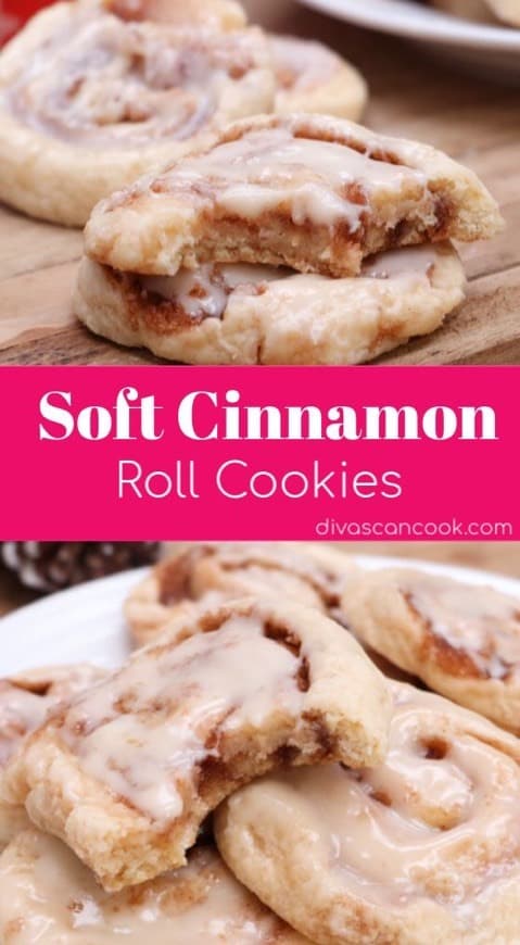 Moda Soft Cinnamon Roll Cookies