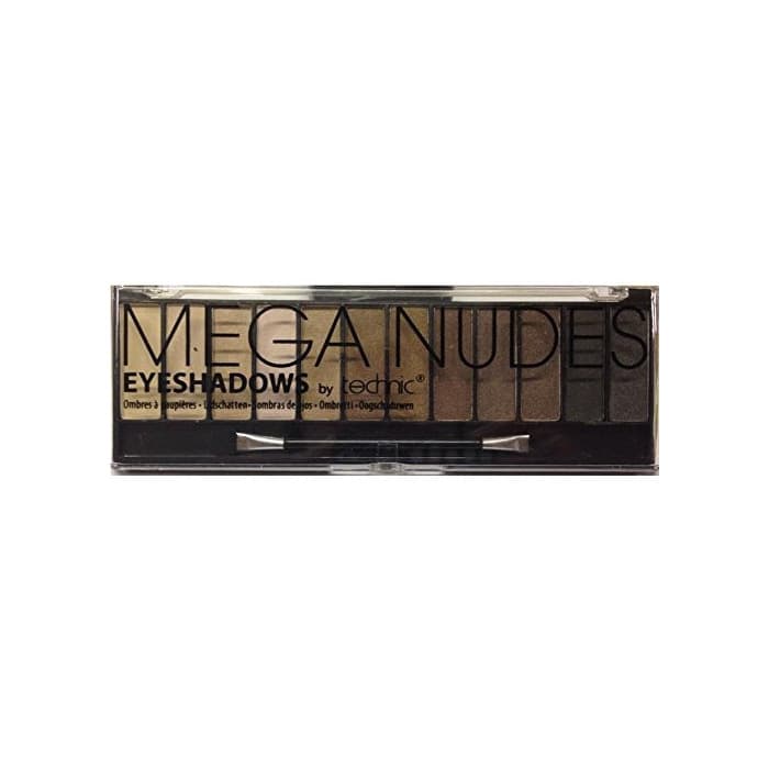 Beauty Technic Mega Nudes Eyeshadow Palette With Applicator by Technic