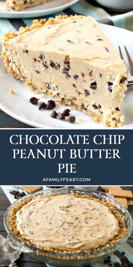 Moda Chocolate Chip Peanut Butter Pie