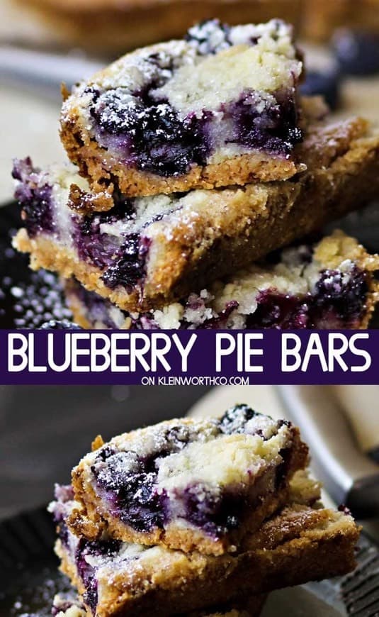 Moda Blueberry Pie Bars 