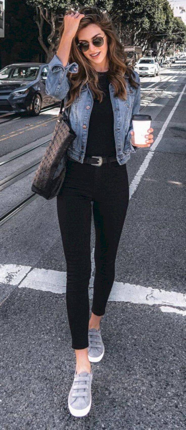 Fashion Black Jeans 