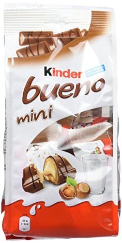 Producto Kinder Bueno Mini Barritas con Relleno de Leche y Avellanas