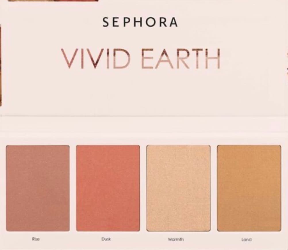 Fashion Sephora Collection- Vivid Earth - Paleta de Rosto 