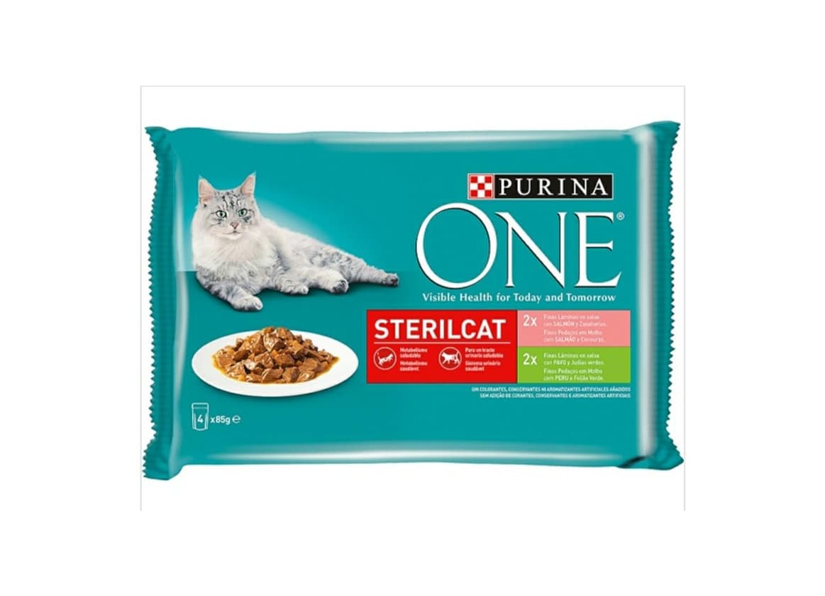 Product Comida húmida Gatos Esterilizados Purina One