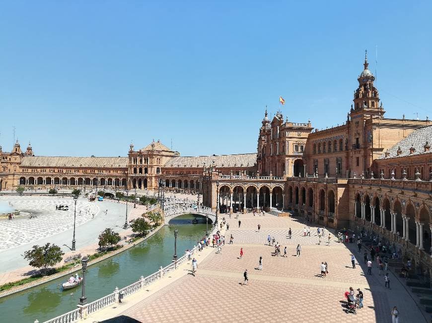 Place Praça de Espanha, Sevilha