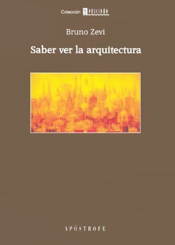 Libro Saber Ver La Arquitectura