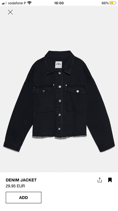 Fashion Denim black jacket