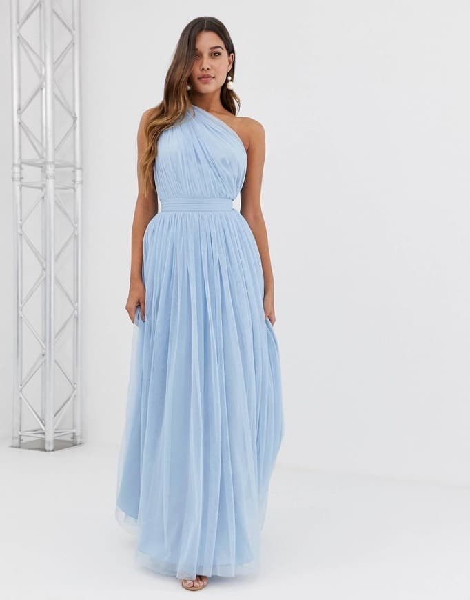 Product Blue Maxi Tulle Dress 