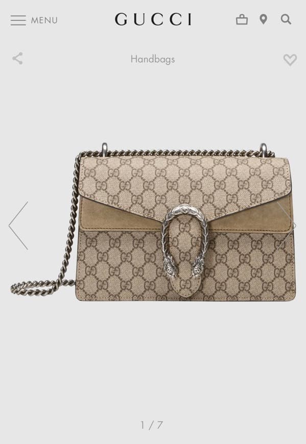 Fashion Dionysus small GG shoulder bag