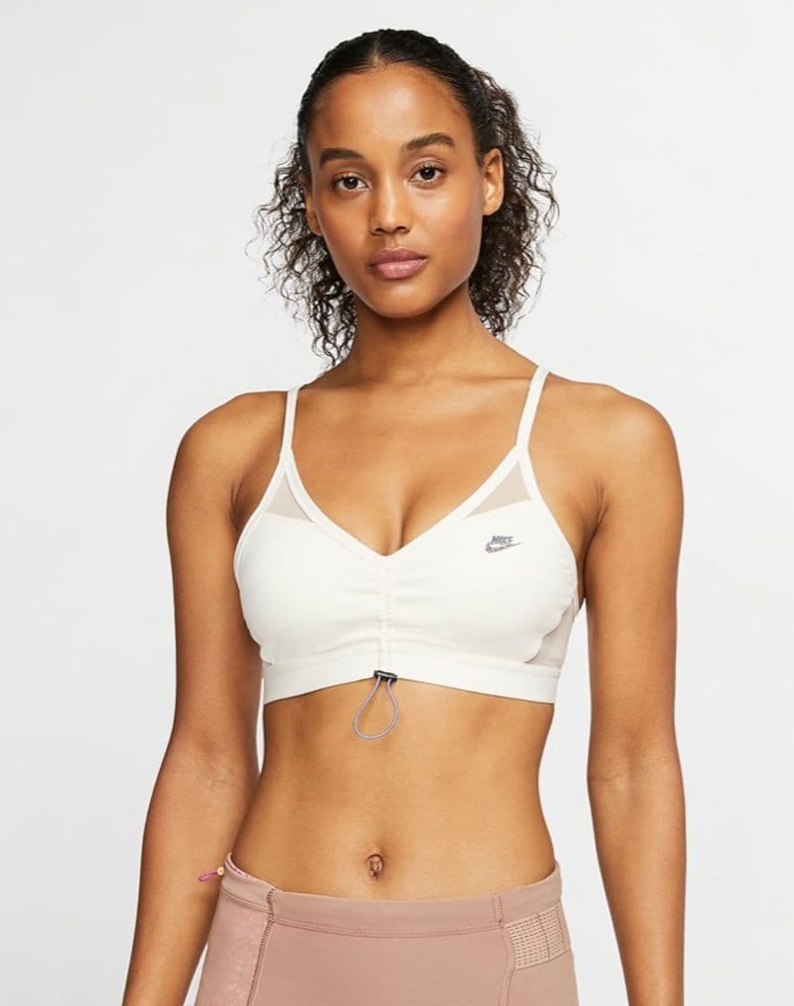 Product Light support sports bra with adjustable closure