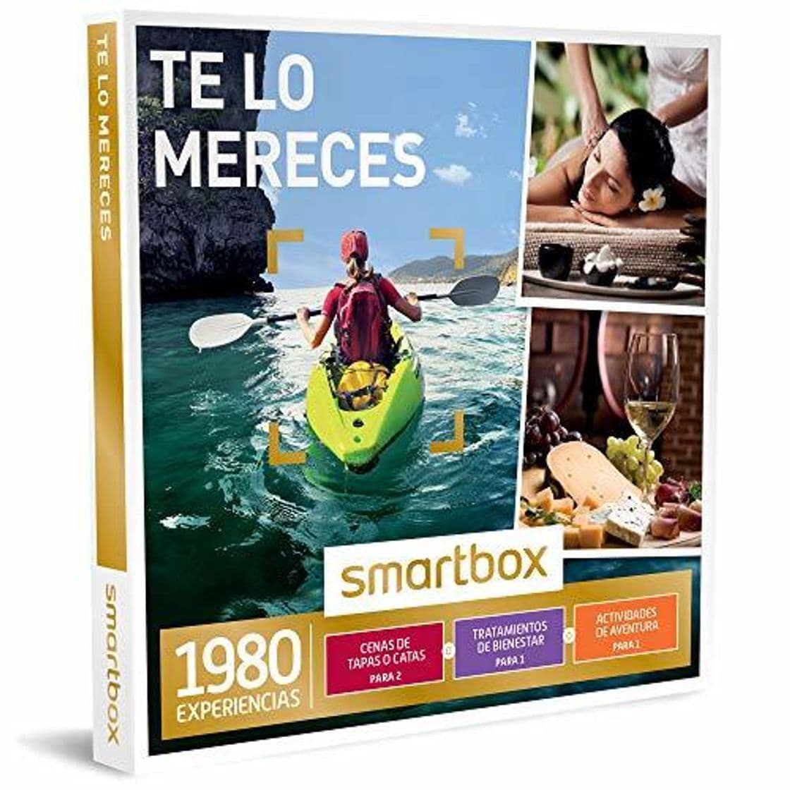 Fitness Smartbox - Caja Regalo - TE LO MERECES - 1980 experiencias gastronómicas