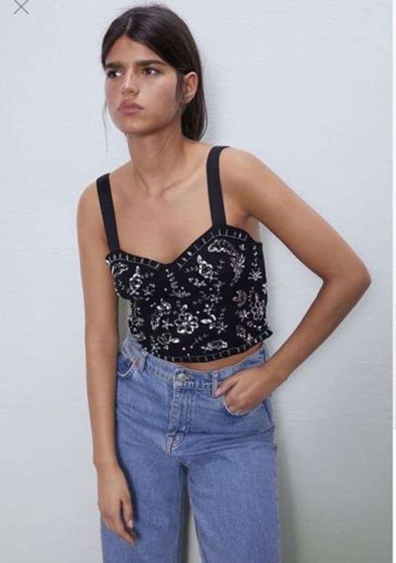 Producto Top Cropped ZARA