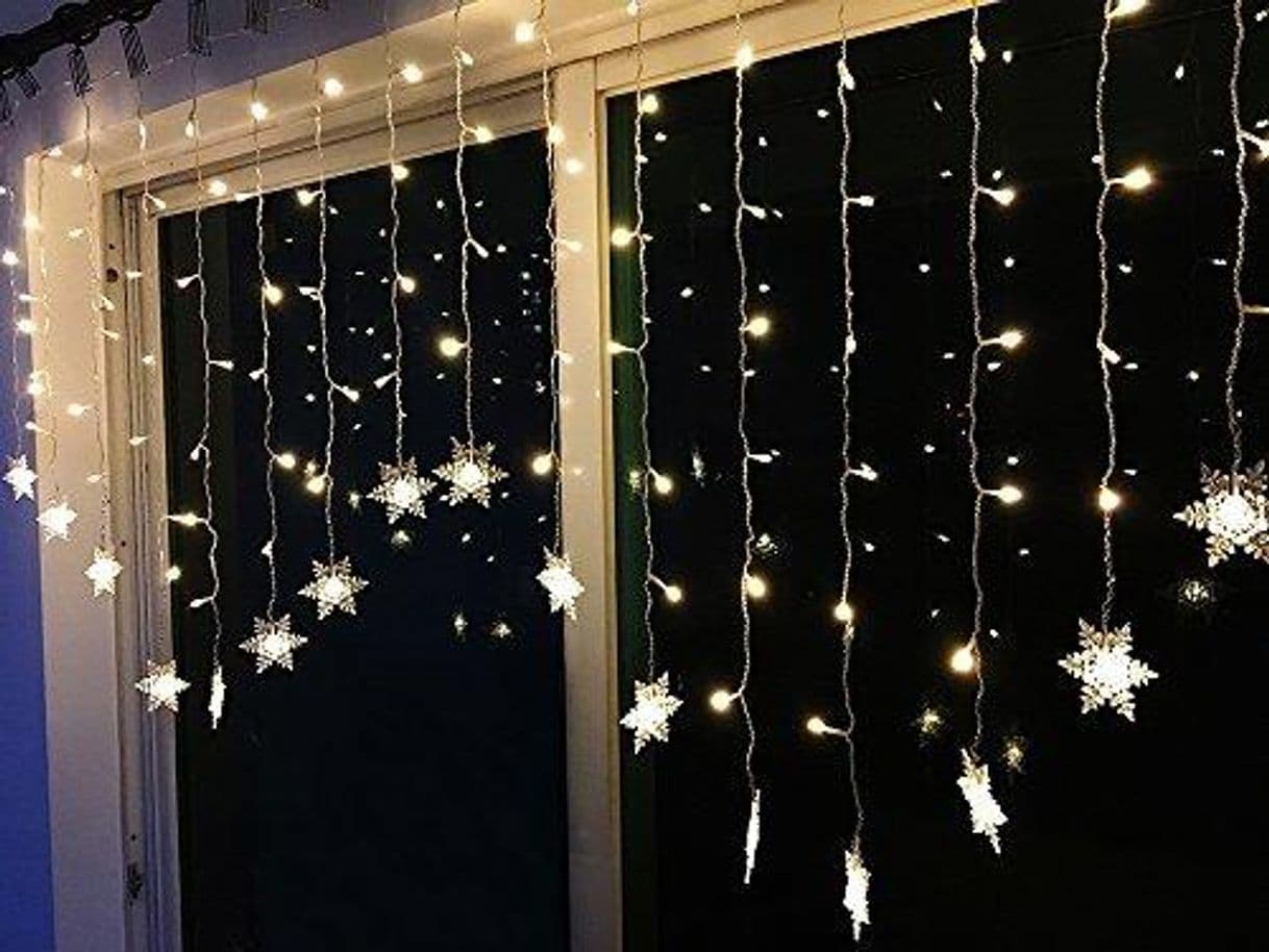 Product Guirnaldas luces copos de nieve, de BLOOMWIN