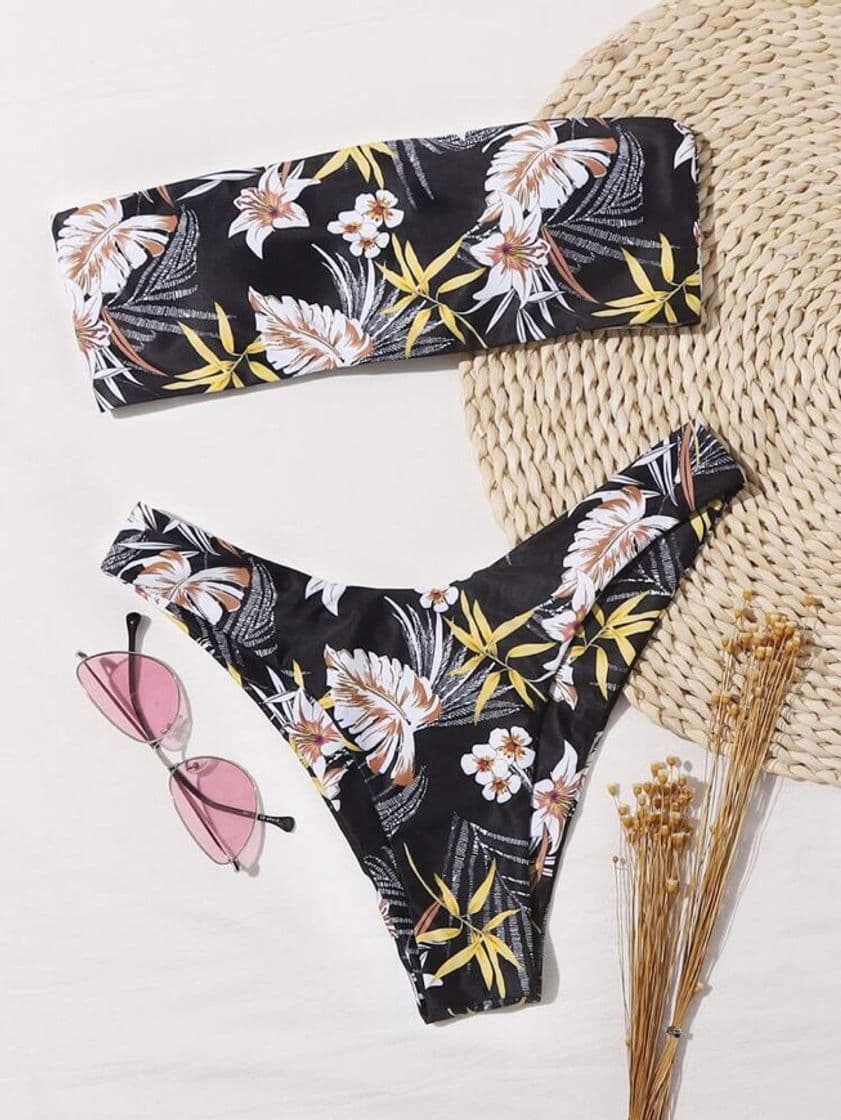 Fashion Sets De Bikini Lazada Plantas Multicolor Sexy