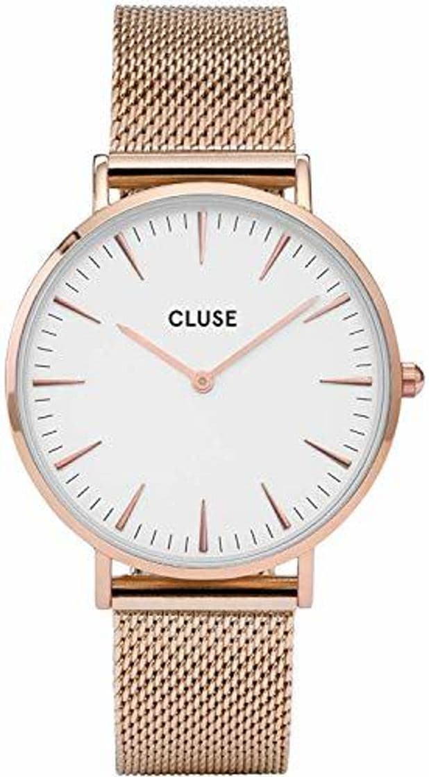 Product Cluse Reloj Analógico Automático para Mujer con Correa de Acero Inoxidable –