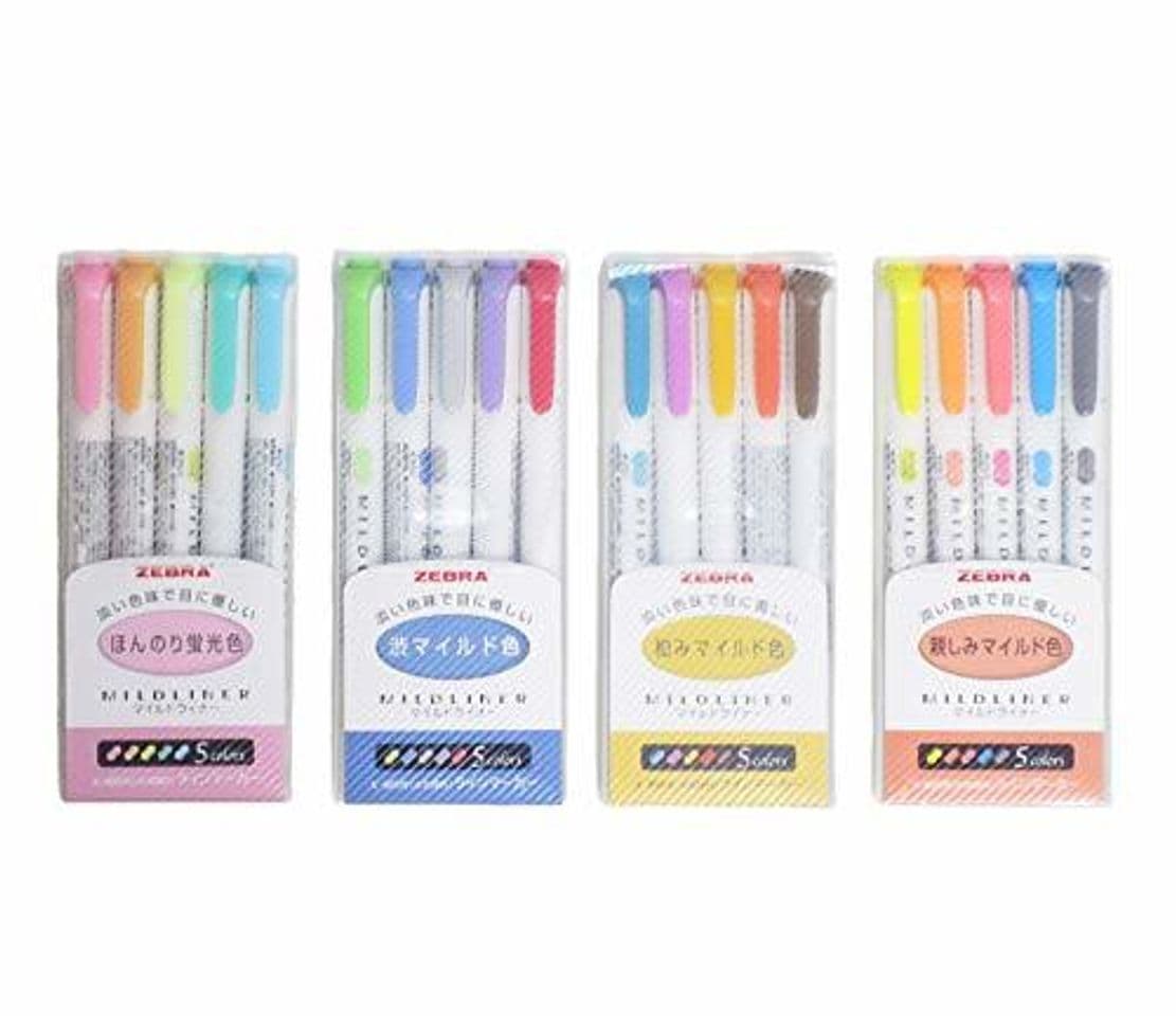 Producto Zebra Mildliner - Juego de rotuladores