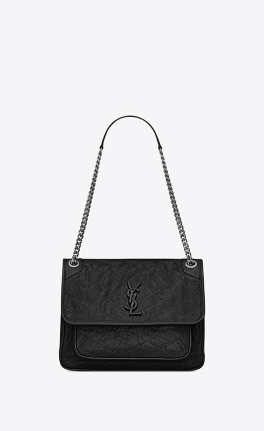 Moda Saint Laurent Niki Medium in vintage leather 