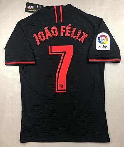 Producto Joao Felix#7 Atletico Madrid Away Soccer Jersey 2019-2020 LALIGA Patch