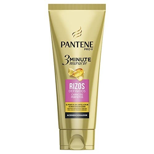 Belleza Pantene 3 Minute Miracle Rizos Definidos para Pelo Rizado - 6 Recipientes